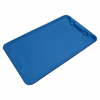 MOLDED FIBERGLASS Lid Blue FiberglassReinfComp 24 1/4 in, 2TU23