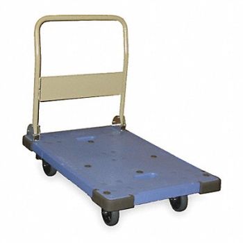 GRAINGER APPROVED Folding Handle Platform Truck 660 lb., 2TUT6