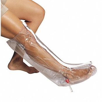 FIRST AID ONLY Air Splint Half Leg Clear Plastic, 2TUV1