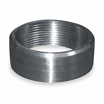 GRAINGER APPROVED Half Coupling 316 SS 1 1/4 in FNPT, 2TV89