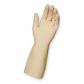 MAPA Cleanroom Gloves Tri-Polymer Size 6 PK72, 2TVD9