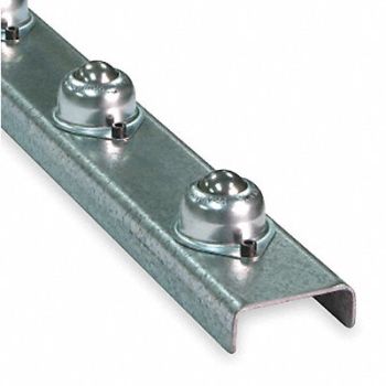 ASHLAND CONVEYOR FlwRail BallTrnsfr 2-1/2In.x10ft 2Wheels, 2WGY2