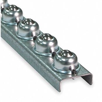 ASHLAND CONVEYOR FlwRail BallTrnsfr 2-1/2In.x10ft 4Wheels, 2WGX9