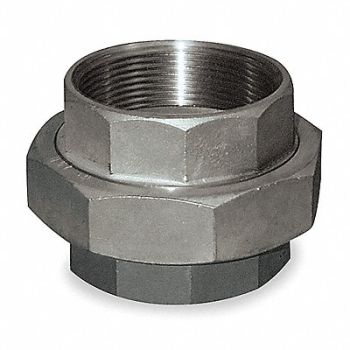 GRAINGER APPROVED Union 304 SS 1/8 in FNPT Class 3000, 2UA94