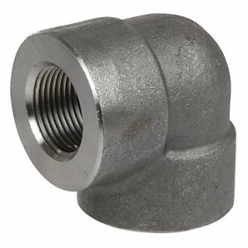 GRAINGER APPROVED 90 Elbow 316 SS 1 in FNPT Class 3000, 2TY91