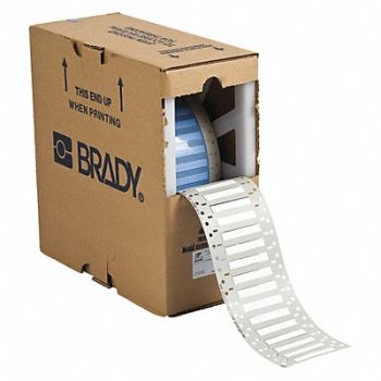 BRADY Label 2 in W 1 in L Polyolefin, 2TYP1