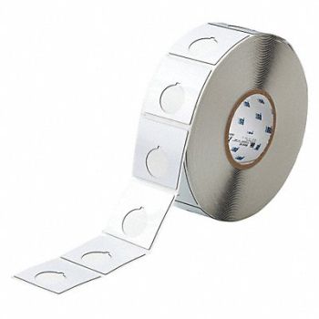 BRADY Push Button Label Polyester 2-13/32 W, 2TYV2