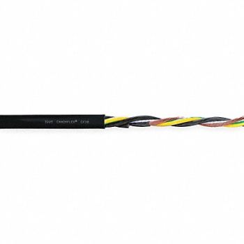 CHAINFLEX Flexing Power Cbl 4 Cond 10AWG 25ft, 2TZW1