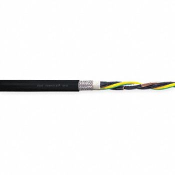 CHAINFLEX Flexing Power Cbl 4 Cond 6AWG 100ft, 2WGV8