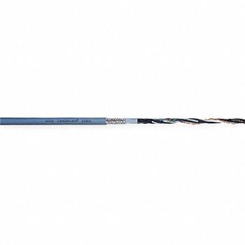 CHAINFLEX Data Cable 8 Wire Gray 100ft, 2WGX3