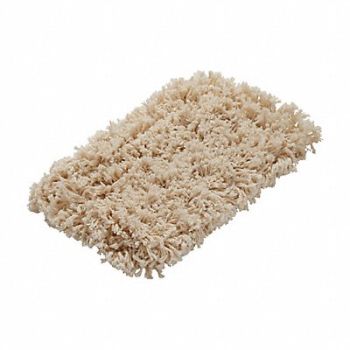 RUBBERMAID COMMERCIAL PRODUCTS Mop Pad Gray Cotton, 2U645