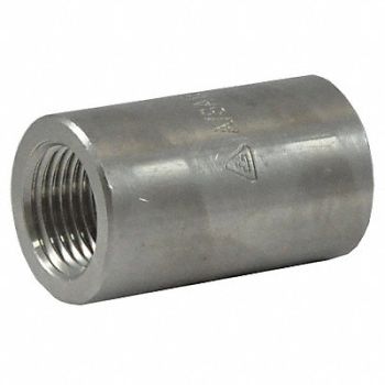GRAINGER APPROVED Reducing Coupling 304 SS 1 x 3/4 in, 2UA87