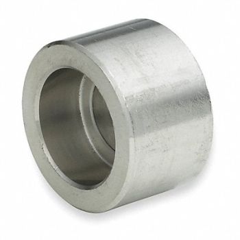 GRAINGER APPROVED Half Coupling 304 SS 1 in Class 3000, 2UE15
