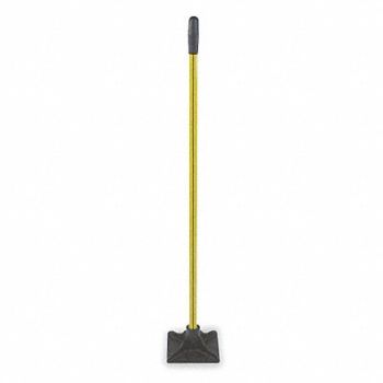 NUPLA Dirt Tamper 10x10 In Blade 48 In Handle, 2UE99