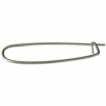 GRAINGER APPROVED Safety Pin Std Zinc 1/16x 3L PK100, 2UJG8