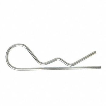 GRAINGER APPROVED Cotter Pin Hairpin 3/64 Dx1-9/16 L PK25, 2UJK6