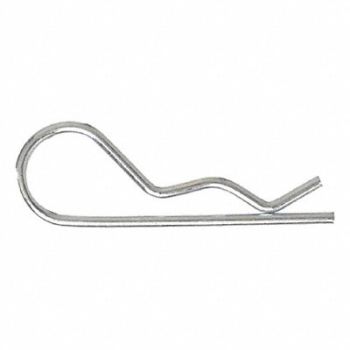 GRAINGER APPROVED Cotter Pin Hairpin 1/16 Dx1-9/16 L PK25, 2UJL2