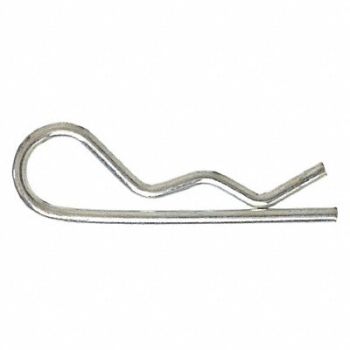 GRAINGER APPROVED Cotter Pin Hairpin 1/8 Dx2-9/16 L PK25, 2UJP1