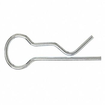 GRAINGER APPROVED Cotter Pin Hairpin 1/8 Dx3-1/8 L PK10, 2UJP3