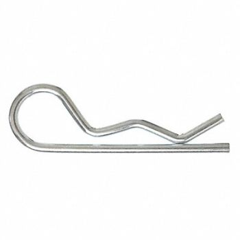 GRAINGER APPROVED Cotter Pin Hairpin 9/64 Dx3-5/16 L PK25, 2UJP7
