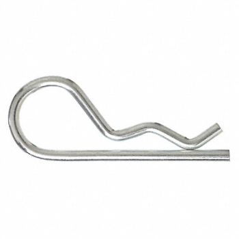 GRAINGER APPROVED Cotter Pin Hairpin 11/64 Dx3-1/4 L PK10, 2UJR1
