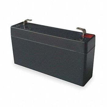 GRAINGER APPROVED Sealed Lead Acid Battery 6VDC 1.2Ah, 2UKH1