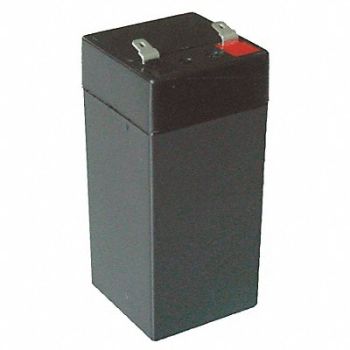 GRAINGER APPROVED Sealed Lead Acid Battery 4VDC 4.5Ah, 2UKL1