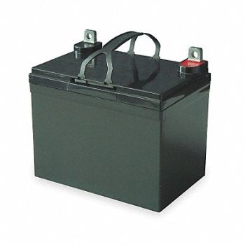 GRAINGER APPROVED Sealed Lead Acid Battery 12VDC 33Ah, 2UKL4