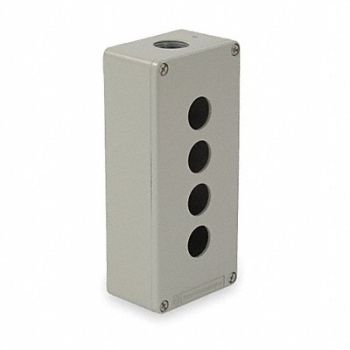 SCHNEIDER ELECTRIC Pushbutton Enclosure 6.90 in 4 Holes, 2UYY7