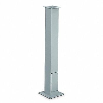 WIEGMANN Pedestal Column 35 In L Straight Steel, 2VE13