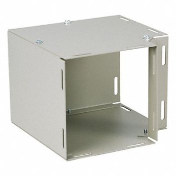 WIEGMANN Wireway Elbow 90 Degree 6x6 Sq In Gray, 2VE60