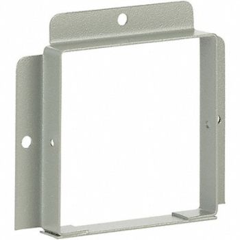 WIEGMANN Wireway Panel Adapter 4x4 Sq In Gray, 2VE61