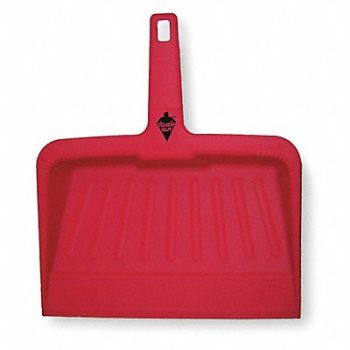 TOUGH GUY Handheld Dust Pan Red, 2VEY1