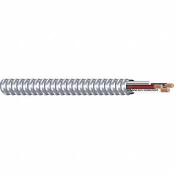SOUTHWIRE Armored Cbl 3 w/Grd 10AWG MC ap 250ft, 2VGG1
