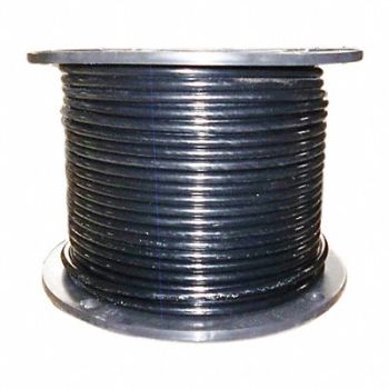 DAYTON Cable 1/4 In L250Ft WLL1220Lb 7x7 Steel, 2VJX6