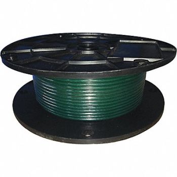 DAYTON Cable 1/8 In L100Ft WLL340Lb 7x7 Steel, 2VJY2