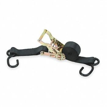 GRAINGER APPROVED Tie Down Strap Ratchet Poly 6 ft PK2, 2VKP4