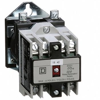 SQUARE D H2715 NEMA Control Relay 2NO 24VDC 10A, 2VLA5