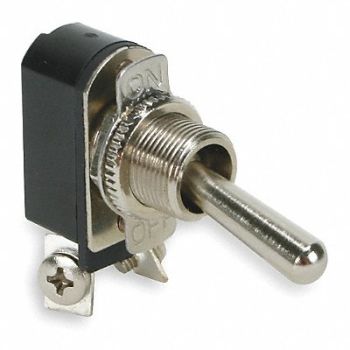 POWER FIRST Toggle Switch SPST 3A @ 250V Screw, 2VLN2