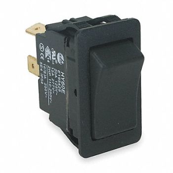 POWER FIRST Rocker Switch SPST 2 Connections, 2VLP9