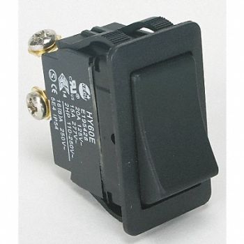 POWER FIRST Rocker Switch SPST 2 Connections, 2VLR1