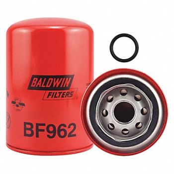BALDWIN FILTERS Fuel Filter 5-3/8 x 3-11/16 x 5-3/8 In, 2VMF9