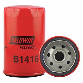 BALDWIN FILTERS Spin-On 3/4 Thread 4-27/32 L, 2VMG3
