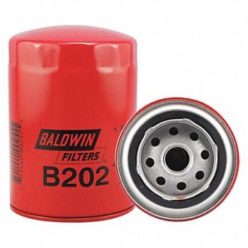 BALDWIN FILTERS Spin-On M20 x 1.5mm Thread 5-3/8 L, 2VMH6