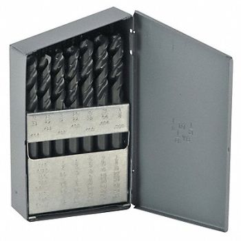 CLEVELAND Screw Machine Drill Bit Set 29pc Cobalt, 2VTX8