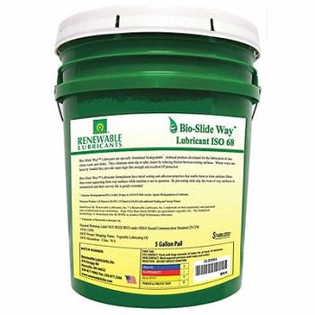 RENEWABLE LUBRICANTS Slide Way Oil Bio-SW 5 Gal ISO 68, 2VXK4