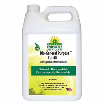 RENEWABLE LUBRICANTS Cutting Oil 1 gal Bottle, 2VXK6