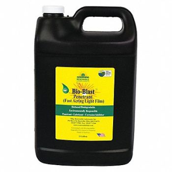 RENEWABLE LUBRICANTS Penetrant Lubricant Bio-Blast 1 Gal, 2VXN4