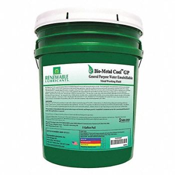 RENEWABLE LUBRICANTS Cutting Oil 5 gal Bucket, 2VXN7