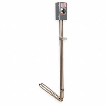 TEMPCO Drum Immersion Heater 16.7A Indoor 55gal, 2VYH8